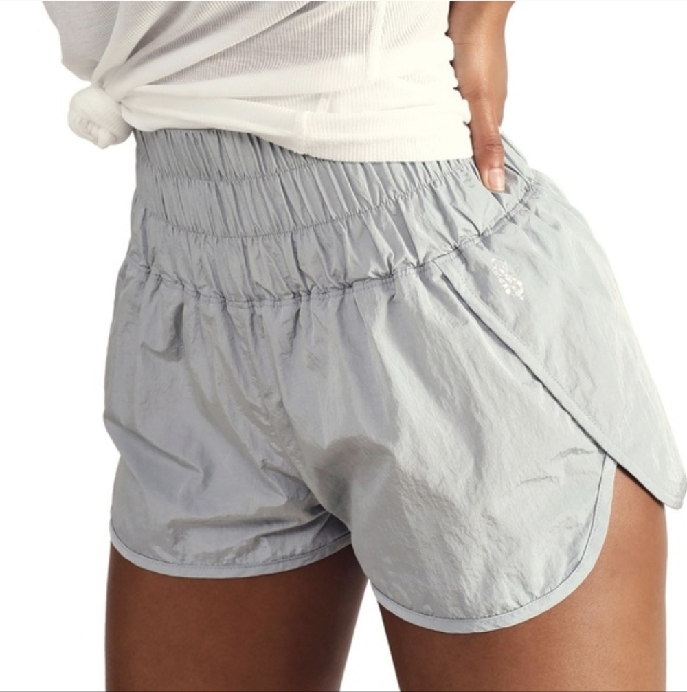 Fp Movement Women's Lavender Gray Athletic Shorts